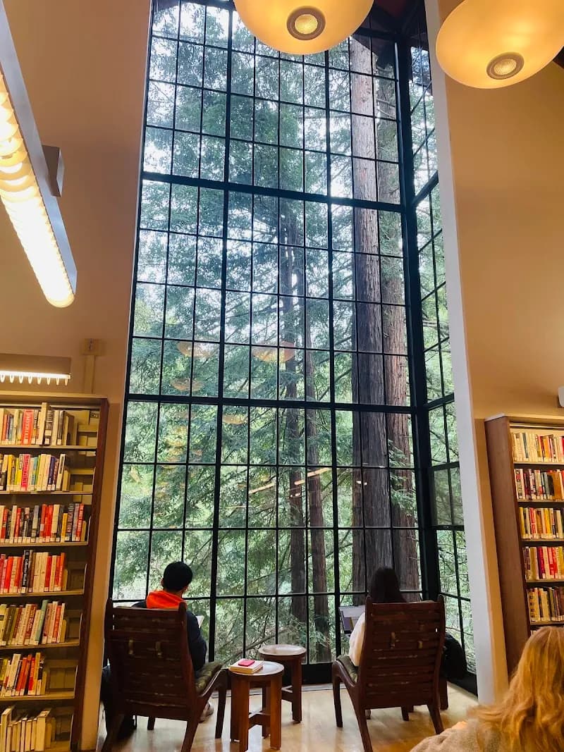 View of Mill Valley Public Library in Mill Valley, CA