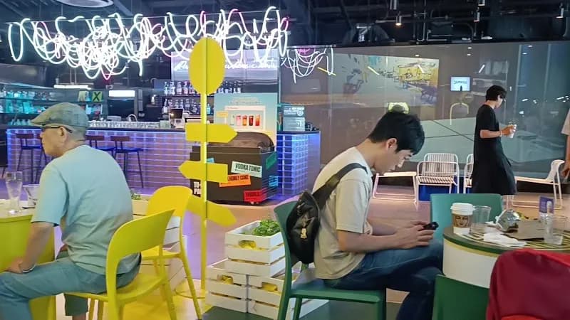 View of Millac The Market in Gwangalli, Busan