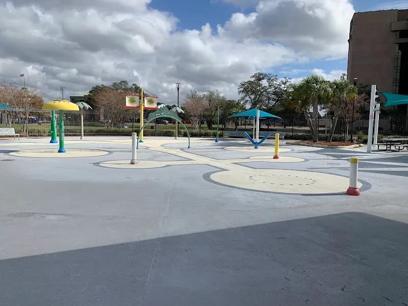 View of Millennium Park in Lake Charles, LA