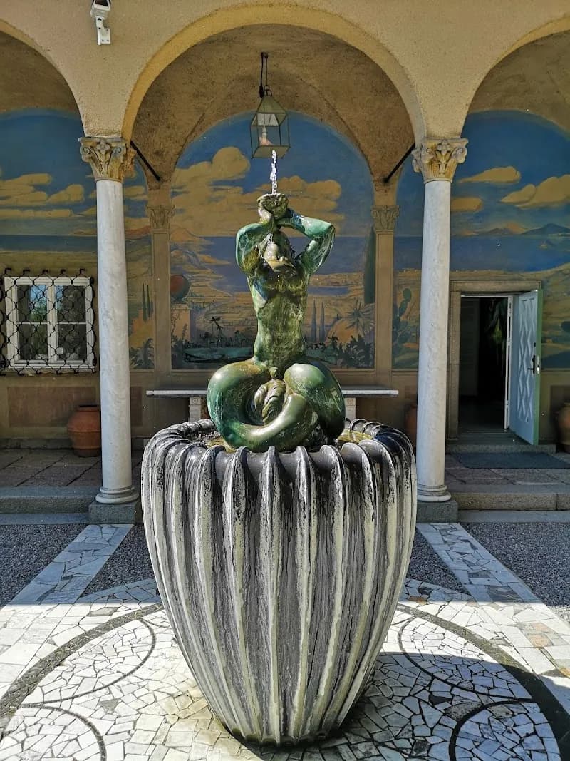 View of Millesgården Museum in Lidingö, Stockholm