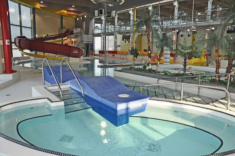 View of Milton Leisure Centre in Milton, ON