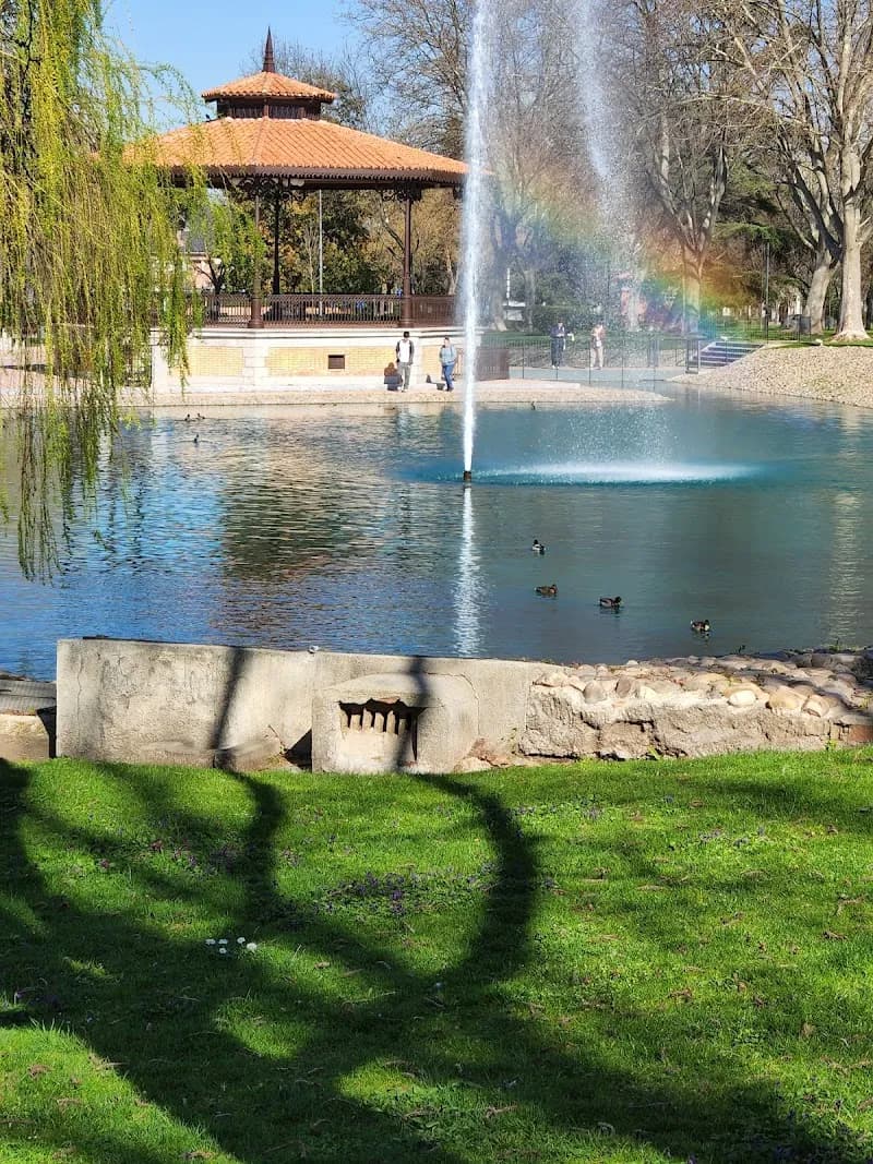 View of Minas Park in Pozuelo de Alarcón, Madrid