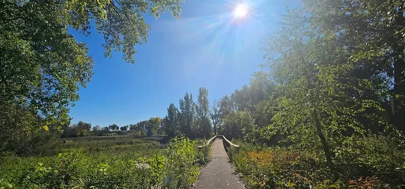 View of Minnehaha Creek Greenway in Edina, MN