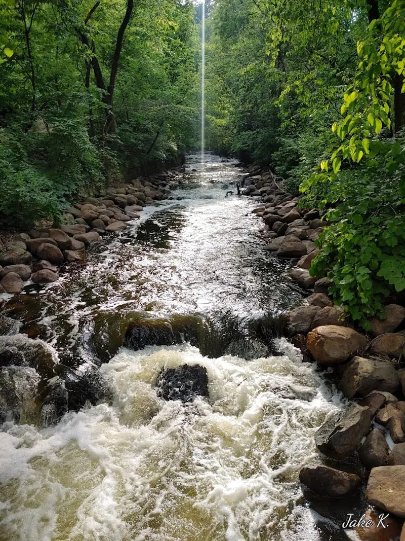 View of Minnehaha Falls in Minneapolis, MN