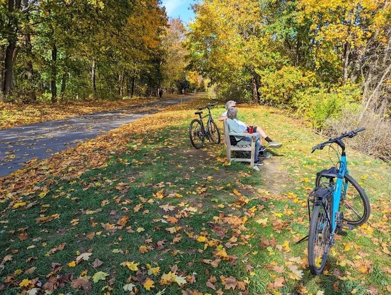 Minuteman Commuter Bikeway route in Lexington, MA