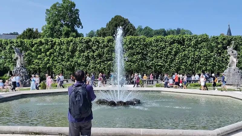 View of Mirabell Palace in Salzburg, SBG