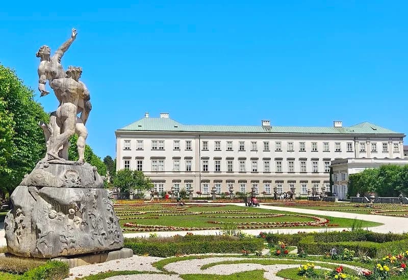 View of Mirabell Palace in Salzburg, SBG