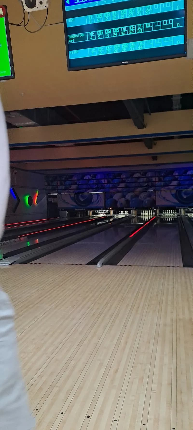 View of Miraflores Bowling Park in Lima, LIM