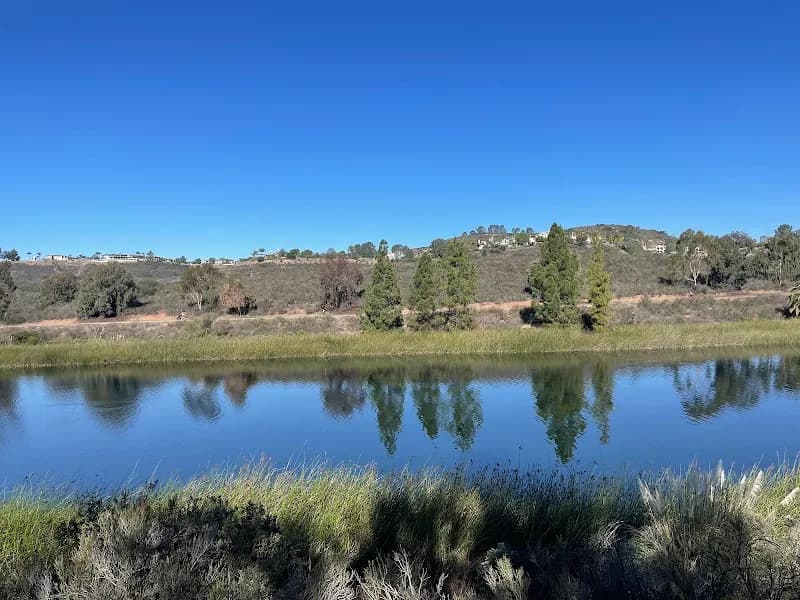 View of Miramar Reservoir in Rancho Peñasquitos, CA