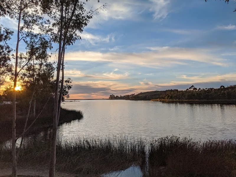 View of Miramar Reservoir in Rancho Peñasquitos, CA
