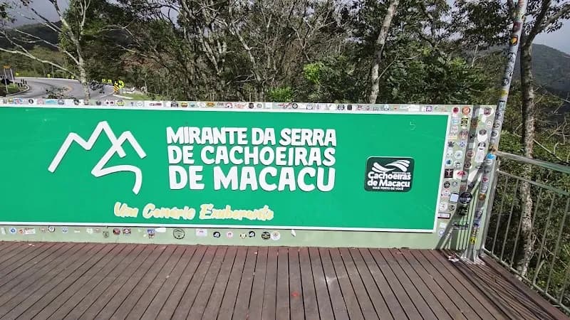 View of Mirante da Serra de Cachoeiras de Macacu in Cachoeiras de Macacu, RJ