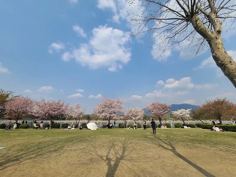 View of Misari Hangang Park in Hanam, GG