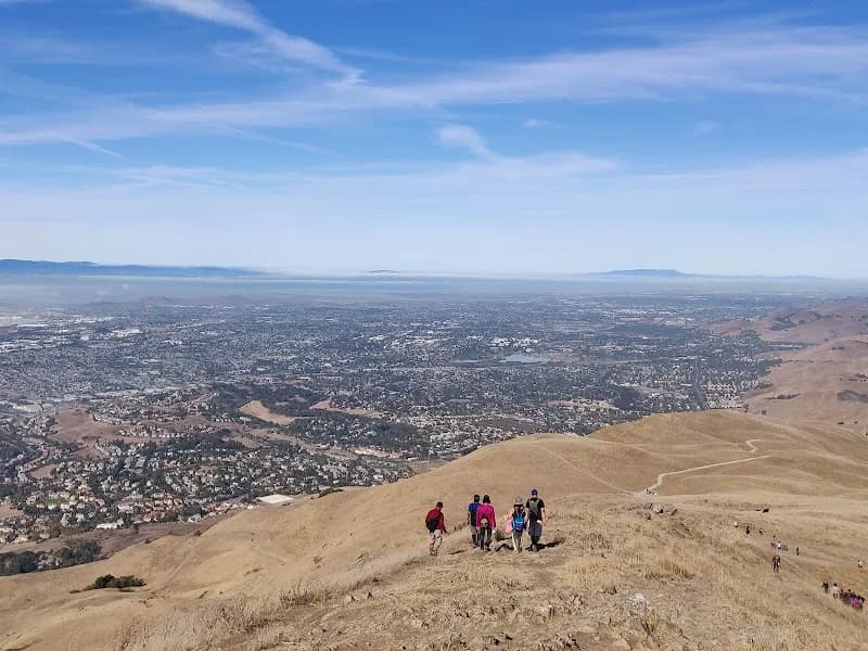 View of Mission Peak Regional Preserve in Fremont, CA