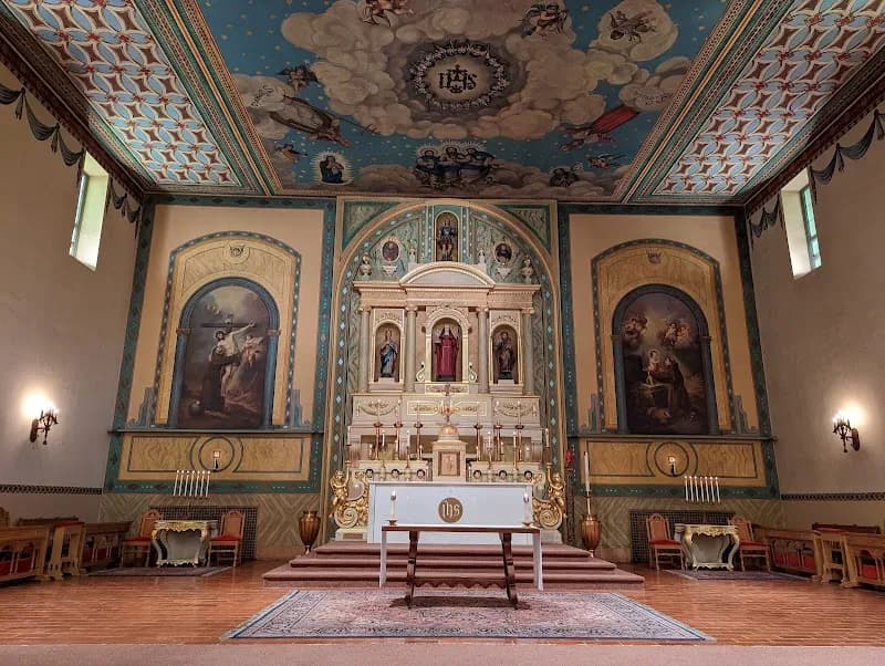 View of Mission Santa Clara de Asís in Santa Clara, CA