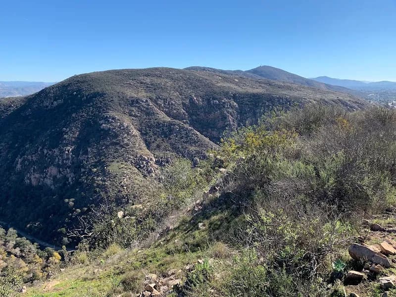 View of Mission Trails Regional Park in Mission Valley, CA