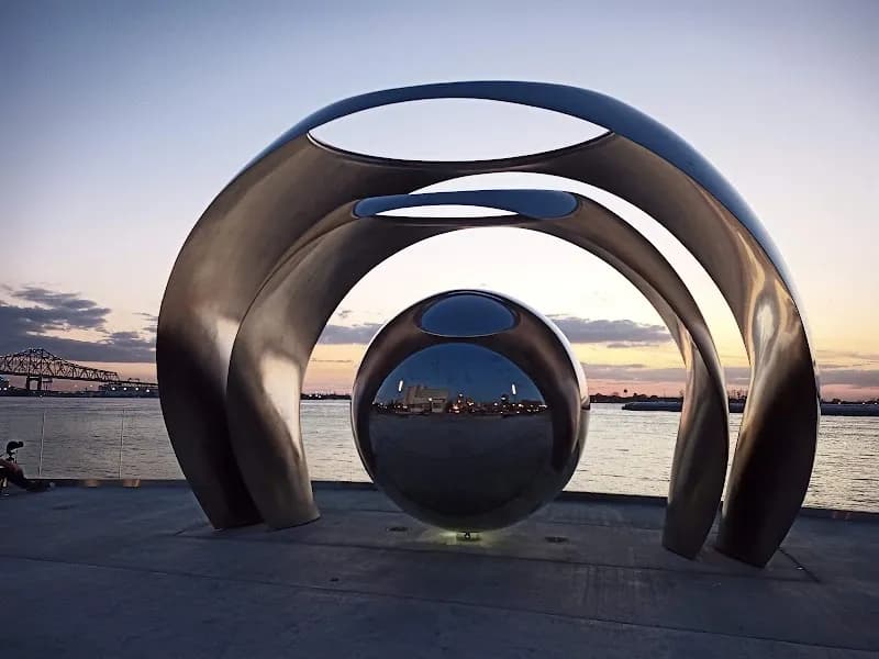 View of Mississippi River Park in Arabi, LA