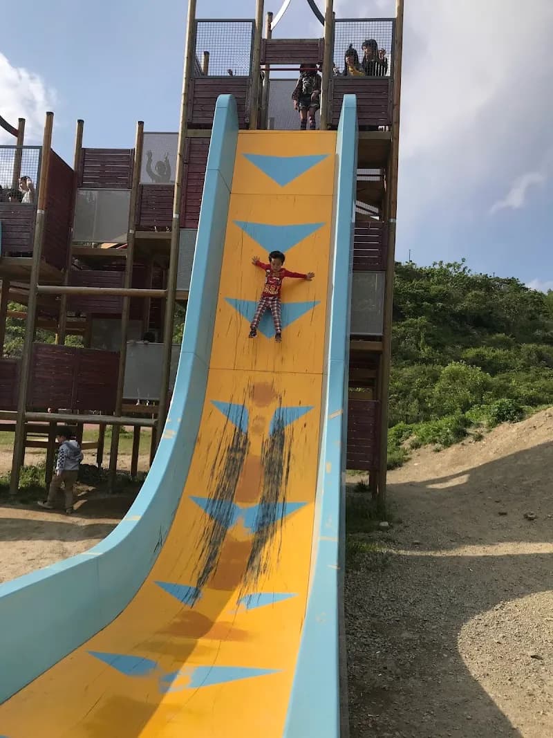 View of Miyakoji Park Playground in Settsu, Osaka