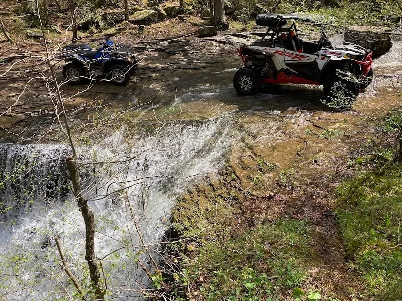 View of Moccasin Gap Recreation Area in Cherokee, NC
