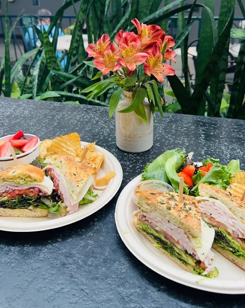 View of Molbak's Garden Café in Woodinville, WA
