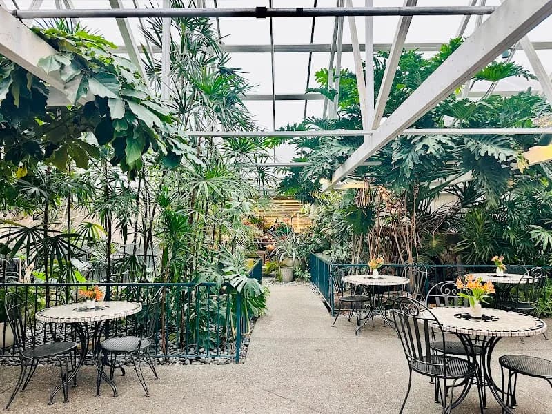 View of Molbak's Garden Café in Woodinville, WA