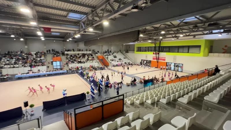 View of Monor Sports Hall in Monor, Budapest