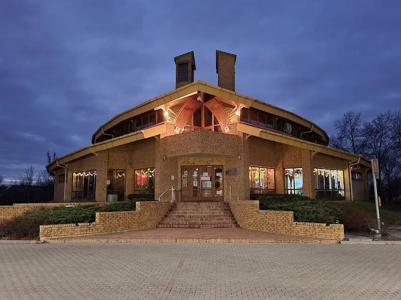 View of Monor Swimming Pool in Monor, Budapest