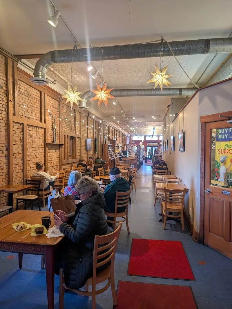 View of Montana Coffee Traders in Whitefish, MT