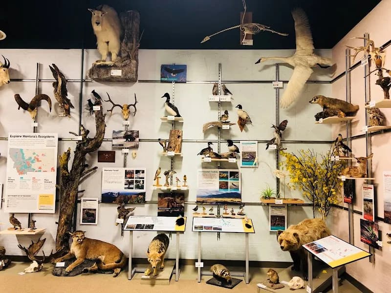 View of Montana Natural History Center in Missoula, MT