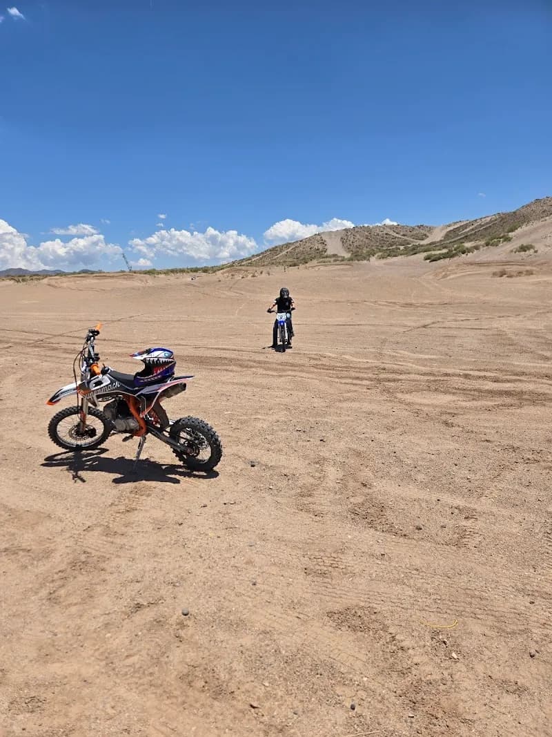 View of Montessa Park Off-Road Vehicle Area in North Valley, NM