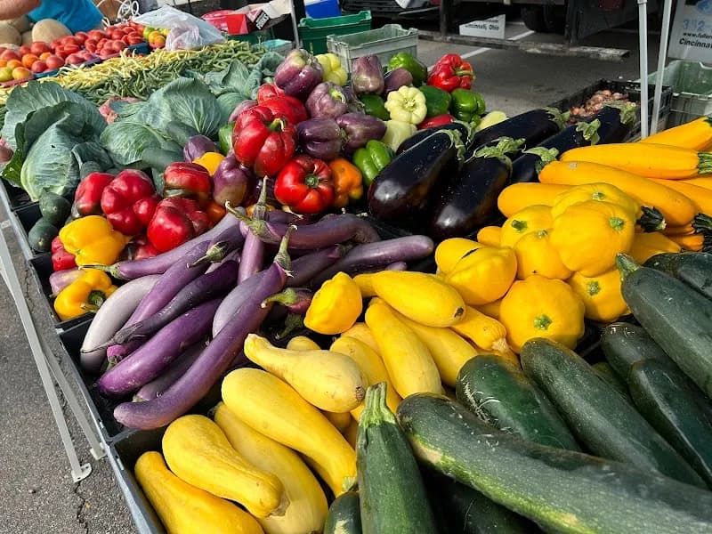 View of Montgomery Farmers’ Market in Montgomery, OH