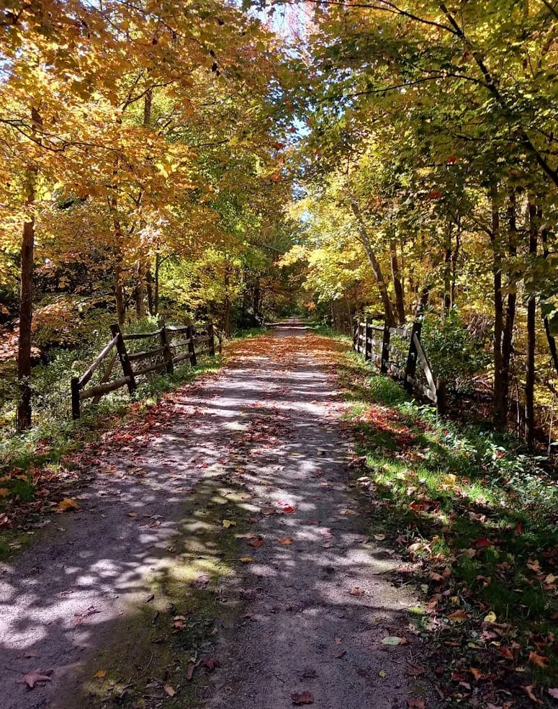 View of Montour Trail in Peters Township, PA