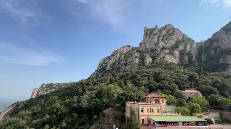 View of Montserrat Cable Car | Upper Station in Montserrat, CT