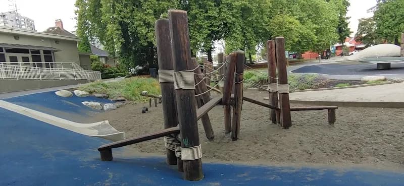 View of Moody Park in New Westminster, BC