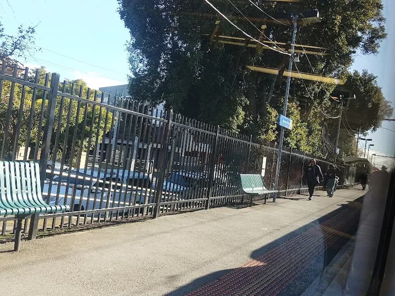 View of Moonee Ponds Train Station Precinct in Moonee Ponds, VIC