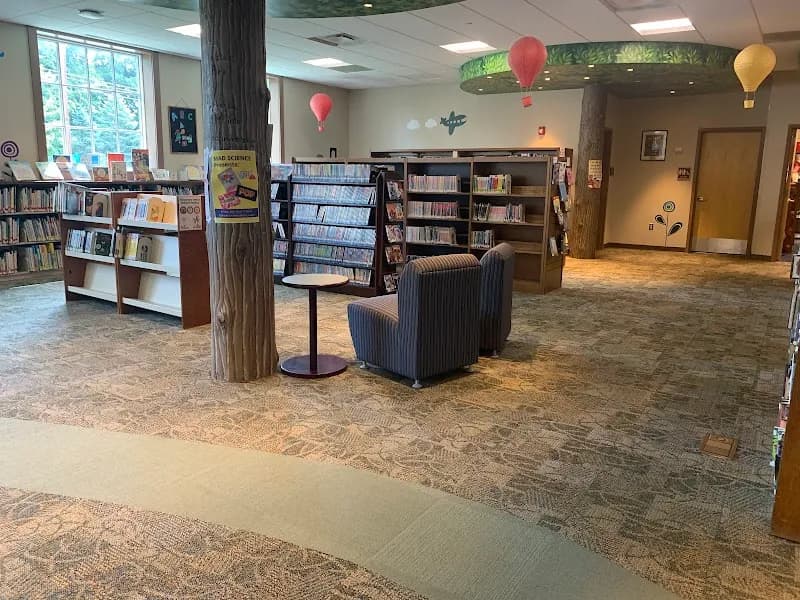 View of Moorestown Library in Moorestown, NJ