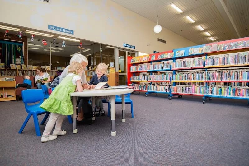 Moreland Library Children's Section library in Coburg, VIC