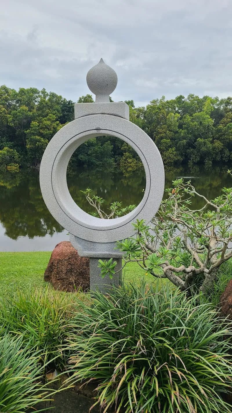 View of Morikami Museum and Japanese Gardens in West Palm Beach, FL