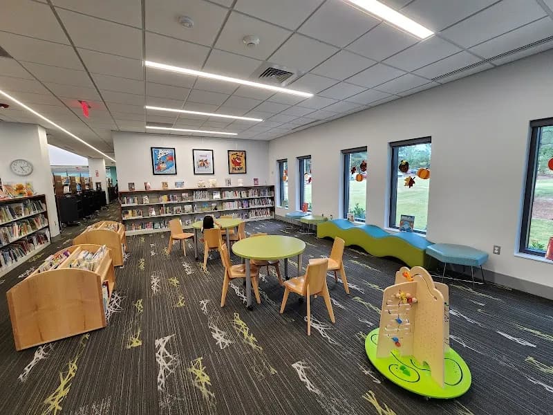 View of Morrisville Community Library in Morrisville, NC