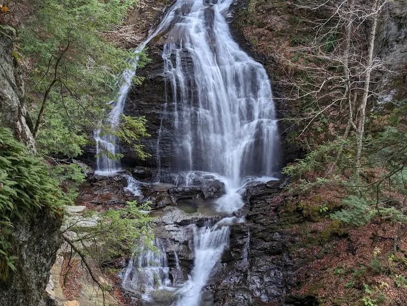Moss Glen Falls natural feature in Stowe, VT