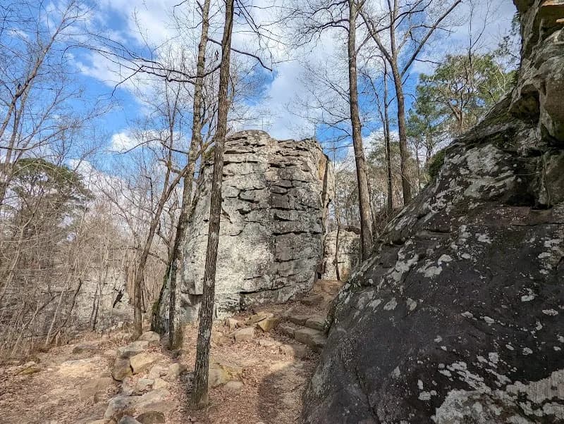 View of Moss Rock Preserve in Hoover, AL