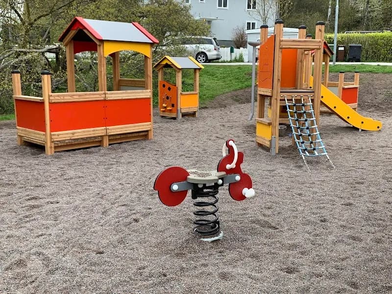 Mosstorpsparken playground in Lidingö, Stockholm