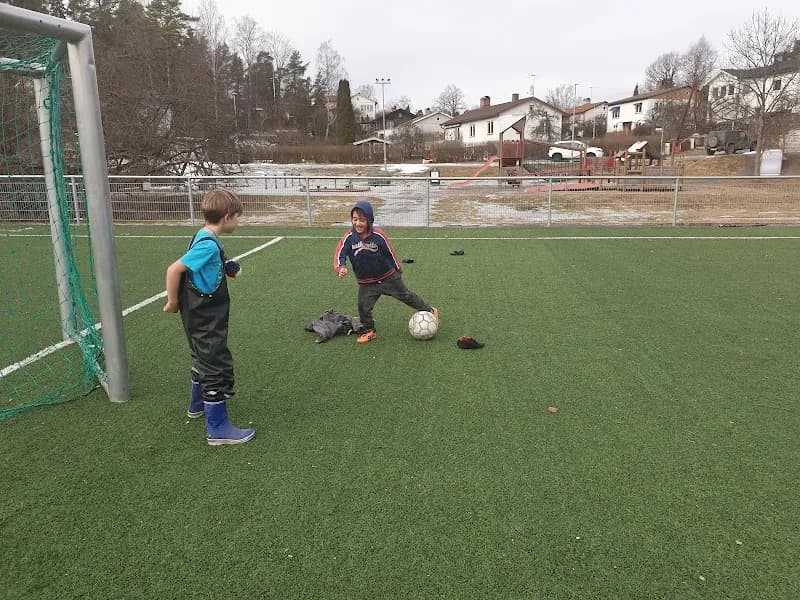 View of Mosstorpsparken in Lidingö, Stockholm