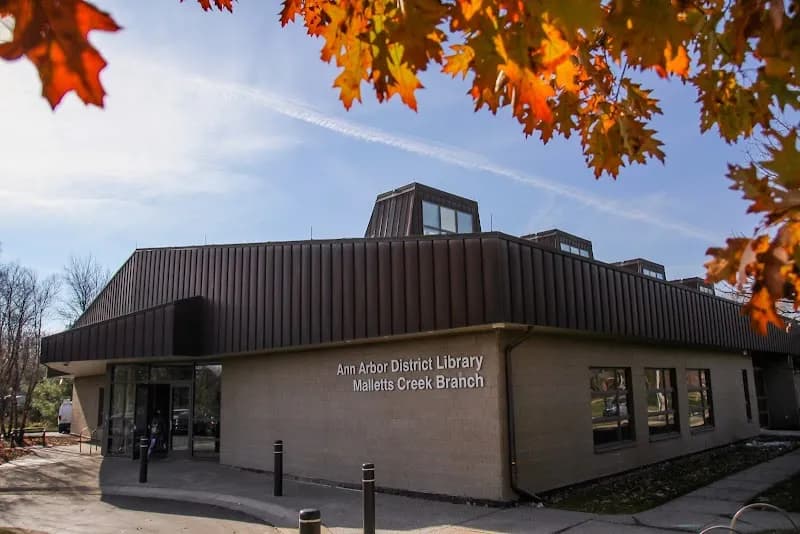 View of Mott Children's Library in Ann Arbor, MI
