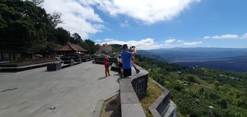 View of Mount Batur View Point in Kintamani, Bali