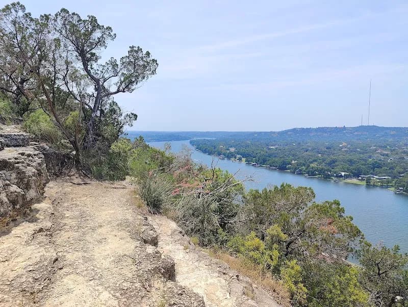 View of Mount Bonnell in Round Rock, TX