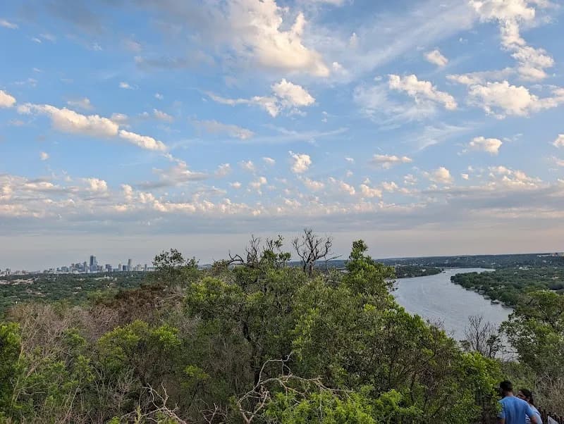 View of Mount Bonnell in Round Rock, TX