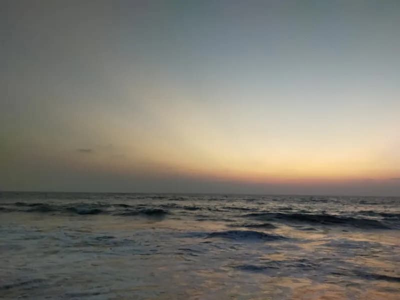 View of Mount Lavinia Beach. in Colombo, WP