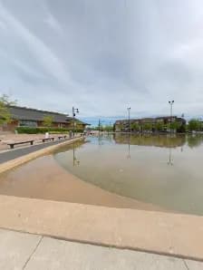 View of Mount Pleasant Village Square in Brampton, ON