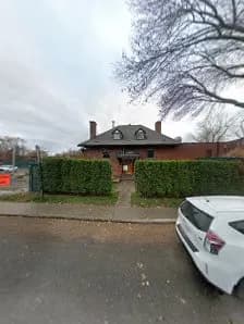 View of Mount Royal Tennis Club in Westmount, QC