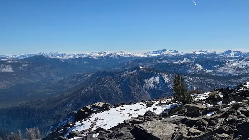 View of Mount Tallac Trail in Lake Tahoe, CA